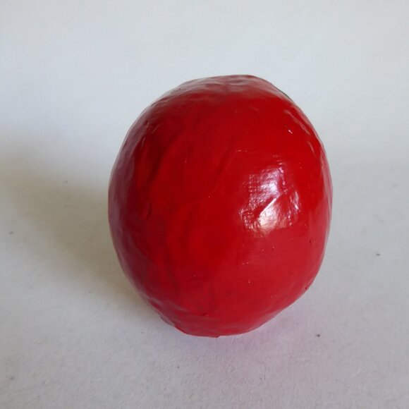 VINTAGE NEW IN BOX JAPAN JAPANESE GOOD LUCK DARUMA PAPER MACHE DOLL - Picture 5 of 9